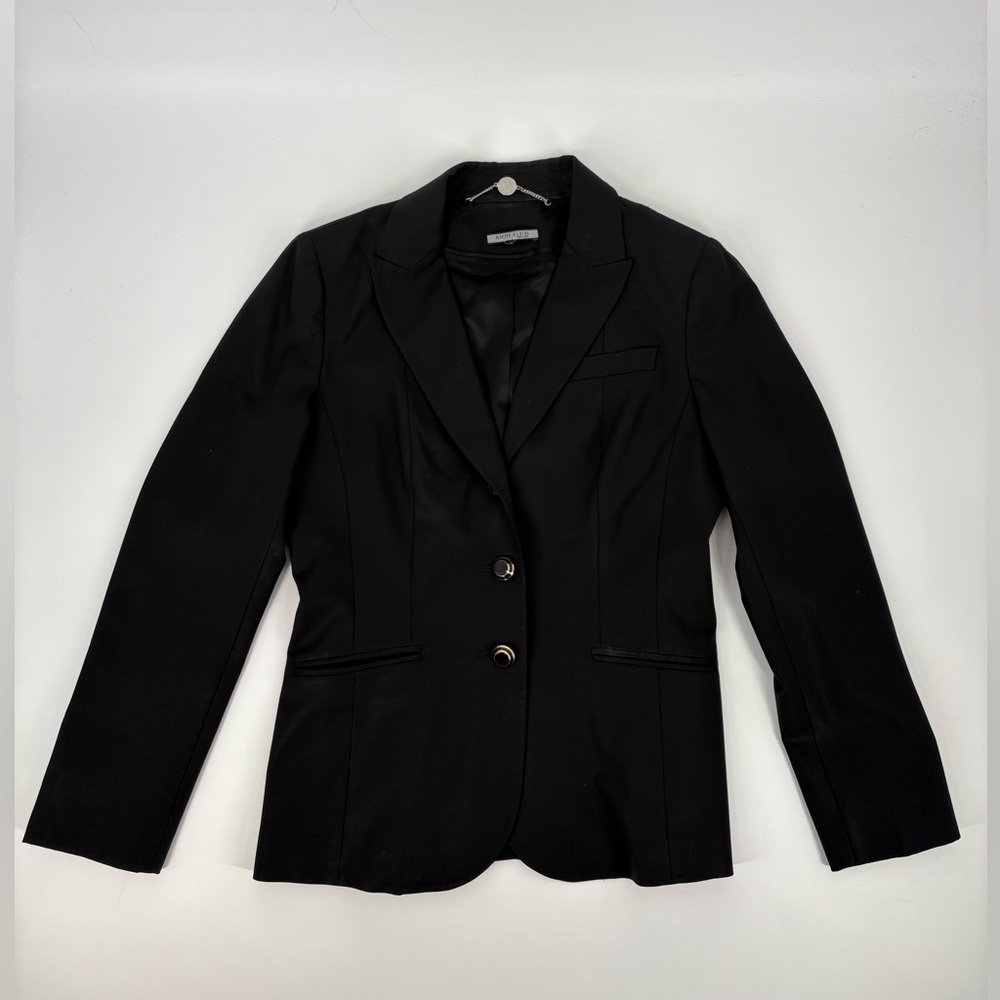Anne Klein Black Womens Blazer (B53) - Picture 2 of 10